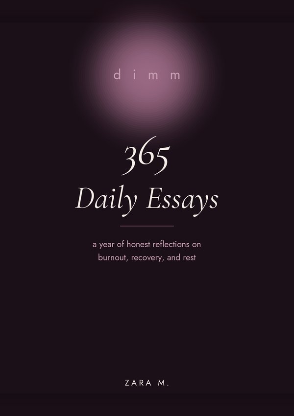 365 Daily Essays book cover
